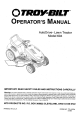 Troy-Bilt AutoDrive 604 Operator's Manual