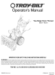 Troy-Bilt 5524-Storm Operator's Manual