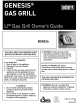 WEBER Genesis 6721001 Owner's Manual