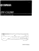 YAMAHA DV-C6280 Owner's Manual