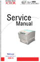 Xerox 6200B - Phaser Color Laser Printer Service Manual