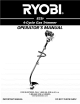 Ryobi 825r Operator's Manual