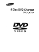 Samsung DVD-C631P User Manual