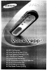 Samsung Voice Yepp VY-H200 User Manual