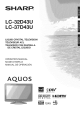 Sharp AQUOS LC-37D43U Operation Manual
