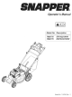 Snapper SPXV2270HW Operator's Manual