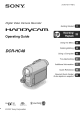 Sony DCR-HC48 Operating Manual