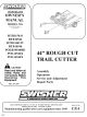 Swisher POL14544X Owner's Manual
