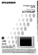 Sylvania LC155SL8P Owner's Manual