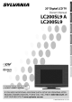 Sylvania LC200SL9A Owner's Manual