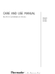 Thermador CM301 Care And Use Manual