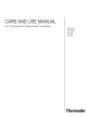 Thermador PC36 Care And Use Manual