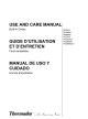 Thermador POD301 Use And Care Manual