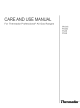 Thermador PG304 Care And Use Manual