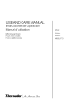 Thermador MBESLFTD Use And Care Manual