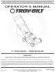Troy-Bilt 440 Series Operator's Manual