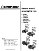 Troy-Bilt 12208 Owner's Manual