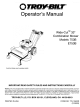 Troy-Bilt Wide-Cut 753B Operator's Manual