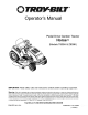 Troy-Bilt Horse Z809K Operator's Manual