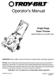 Troy-Bilt E295 Operator's Manual
