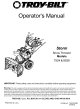 Troy-Bilt 7524 Operator's Manual