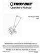 Troy-Bilt 128T Operator's Manual