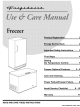 Frigidaire CFU14M2AW6 Use & Care Manual