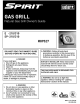 Weber Spirit SP-210 Owner's Manual