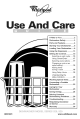 Whirlpool DU920PGQ1 Use And Care Manual