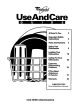 Whirlpool DU9400XB1 Use And Care Manual