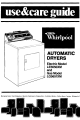 Whirlpool LE5650XMW1 Use & Care Manual
