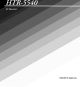 Yamaha HTR-5540 Owner's Manual