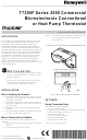 Honeywell Tradeline T7300F series 2000 Installation Instructions Manual