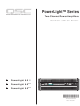 QSC PowerLight Series Technical & Service Manual