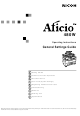 Ricoh Aficio 480W Operating Instructions Manual