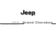 Jeep Grand Cherokee Owner's Manual