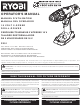 Ryobi P201 Operator's Manual