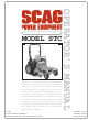 Scag Power Equipment STC Operator's Manual