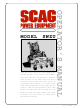 Scag Power Equipment SWZU Operator's Manual