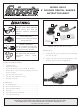 Grizzly H8120 Instruction Sheet