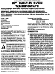 GE Microwave Oven Installation Instructions
