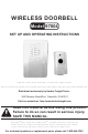 Harbor Freight Tools 97004 Set Up And Operating Instructions Manual
