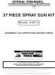 Central Pneumatic 93974 Assembly And Operating Instructions Manual
