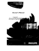 Philips CDV19BPH Owner's Manual