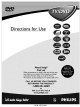 Philips 20DV693R Directions For Use Manual