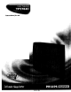 Philips/Magnavox TP2784C Instructions For Use Manual