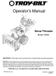 Troy-Bilt 10030 Operator's Manual