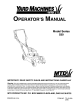 Yard Machines Series 530 Operator's Manual