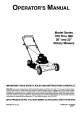 MTD Series 070 Operator's Manual