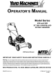 Yard Machines Series 230 Operator's Manual